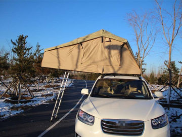 Extension pliant la tente de dessus du toit 4x4 avec le matériel de Polonais d'acier inoxydable