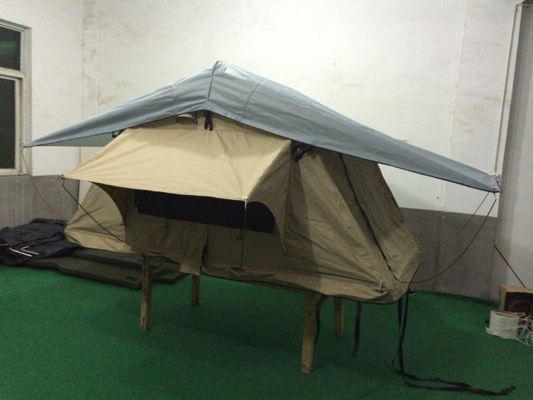 Anti tente montée de voiture de l'eau par toit avec l'échelle en aluminium extensible de 2M