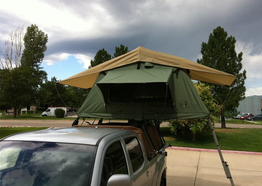 Tente en aluminium de dessus de toit d'homme de Polonais 4, UV de tente monté par camion de Kukenam anti