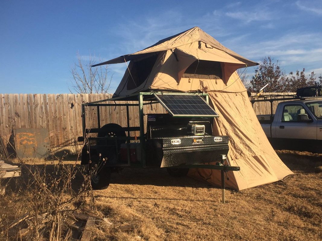 La tente de dessus de toit du résistant à l'eau 4x4 facile fonctionnent avec du CE latéral de tente diplômée