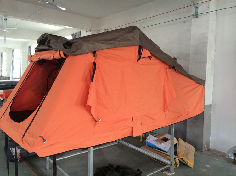 Tente imperméable d'extension de voiture de tente de dessus du toit 4x4 avec le matelas d'épaisseur de 6 cm