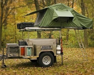 La tente de camping UV de la galerie 50+, toit de jeep a monté la conception à la mode de tente
