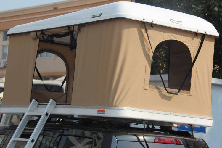 Off Road risquent la tente dure HG125 de dessus de toit de Shell de fibre de verre de camping