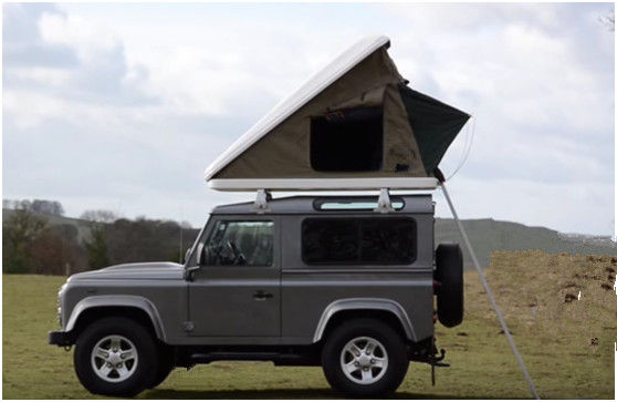 Shell dur automatique couvrent la tente supérieure, taille adaptée aux besoins du client par tente dure de dessus de toit de hutte
