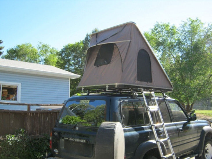 Off Road risquent la tente dure de dessus de toit de Shell d'ABS de camping