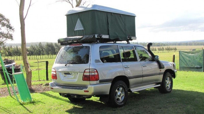 Tente automatique de voiture de Hard Top de double couche, coutume de tente de dessus de toit de 3 personnes imprimée