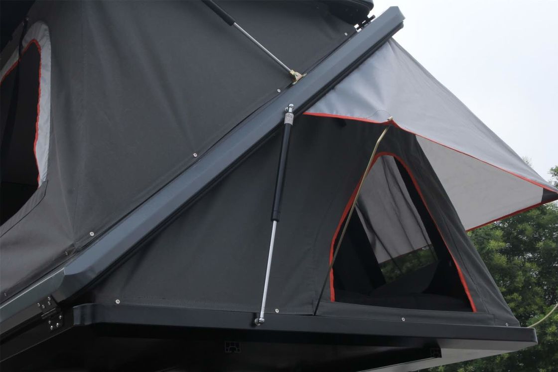 Shell dur en aluminium Z a formé le bruit vers le haut du campeur supérieur de tente de toit