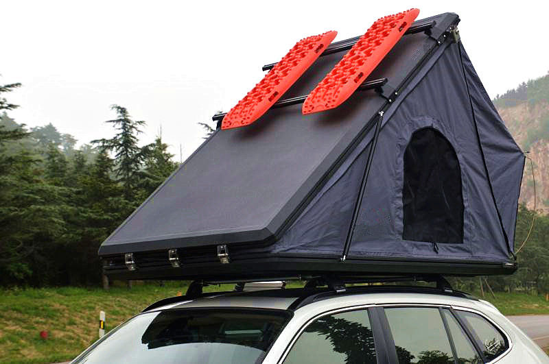 Tente dure de Shell Triangle Off Road Roof de doubles couches pour des campeurs