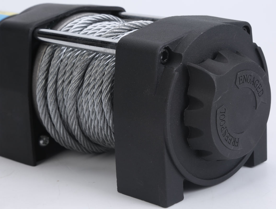 Treuil électrique de treuil électrique imperméable de 12VDC 4500lbs câblant Kit Kit With 50 pieds de câble en acier