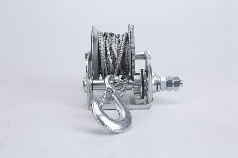 Treuil réversible de main d'acier inoxydable du rochet 600LBS avec le frein à main