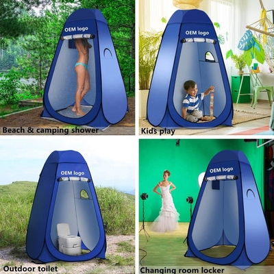 La plage sautent la tente vigoureuse de toilette d'intimité, tente de plage d'intimité