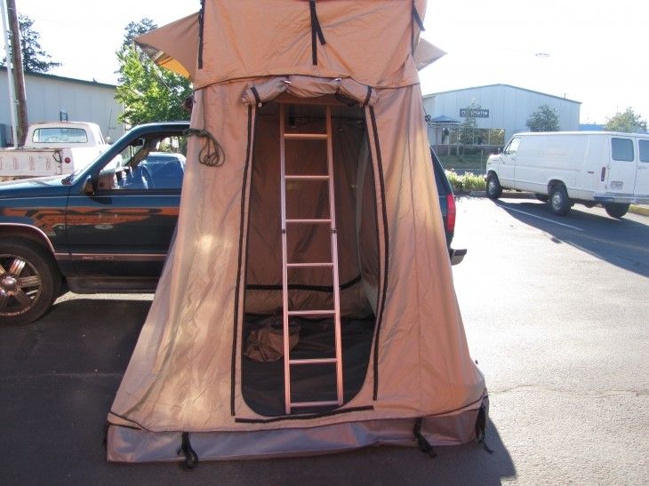 4x4 portatifs sautent la tente supérieure de toit pour le voyage extérieur augmentant le camping