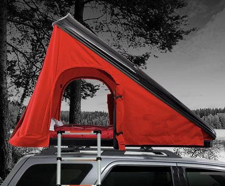 Shell dur automatique couvrent la tente supérieure, taille adaptée aux besoins du client par tente dure de dessus de toit de hutte