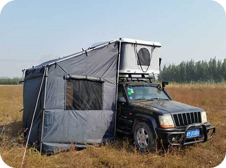 Se réunir facile de haute résistance de Shell de toit de tente automatique dure de dessus/démantelant