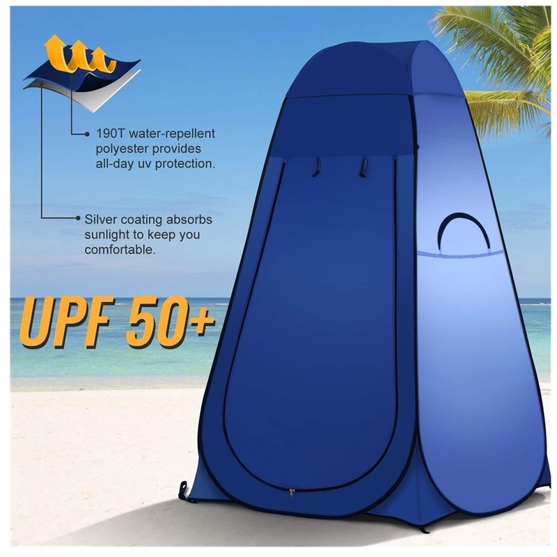 Sautez UV campant extérieur portatif de clôture de tente de douche anti